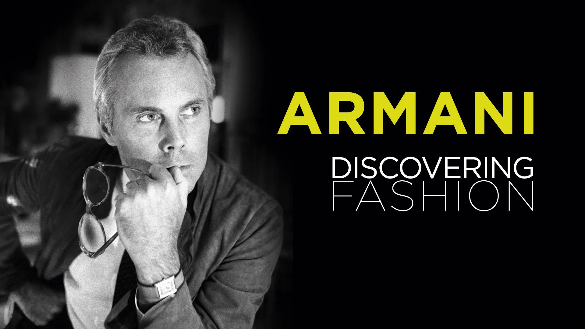 Armani - Discovering Fashion - poster