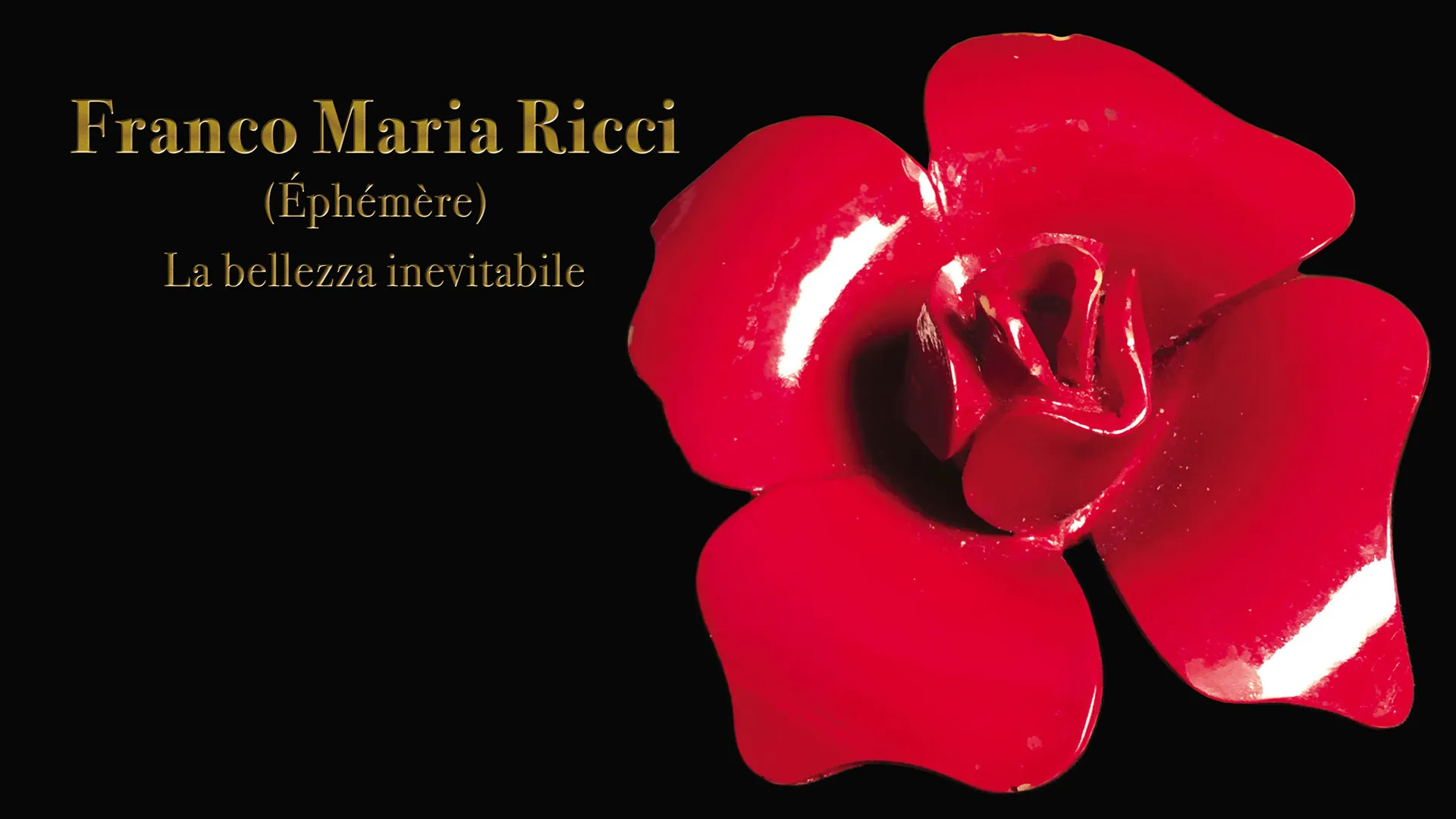 Franco Maria Ricci (Éphémère) - La bellezza inevitabile - poster