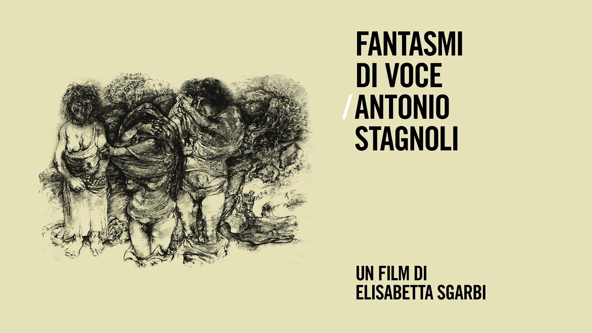 Fantasmi di voce - Antonio Stagnoli - poster