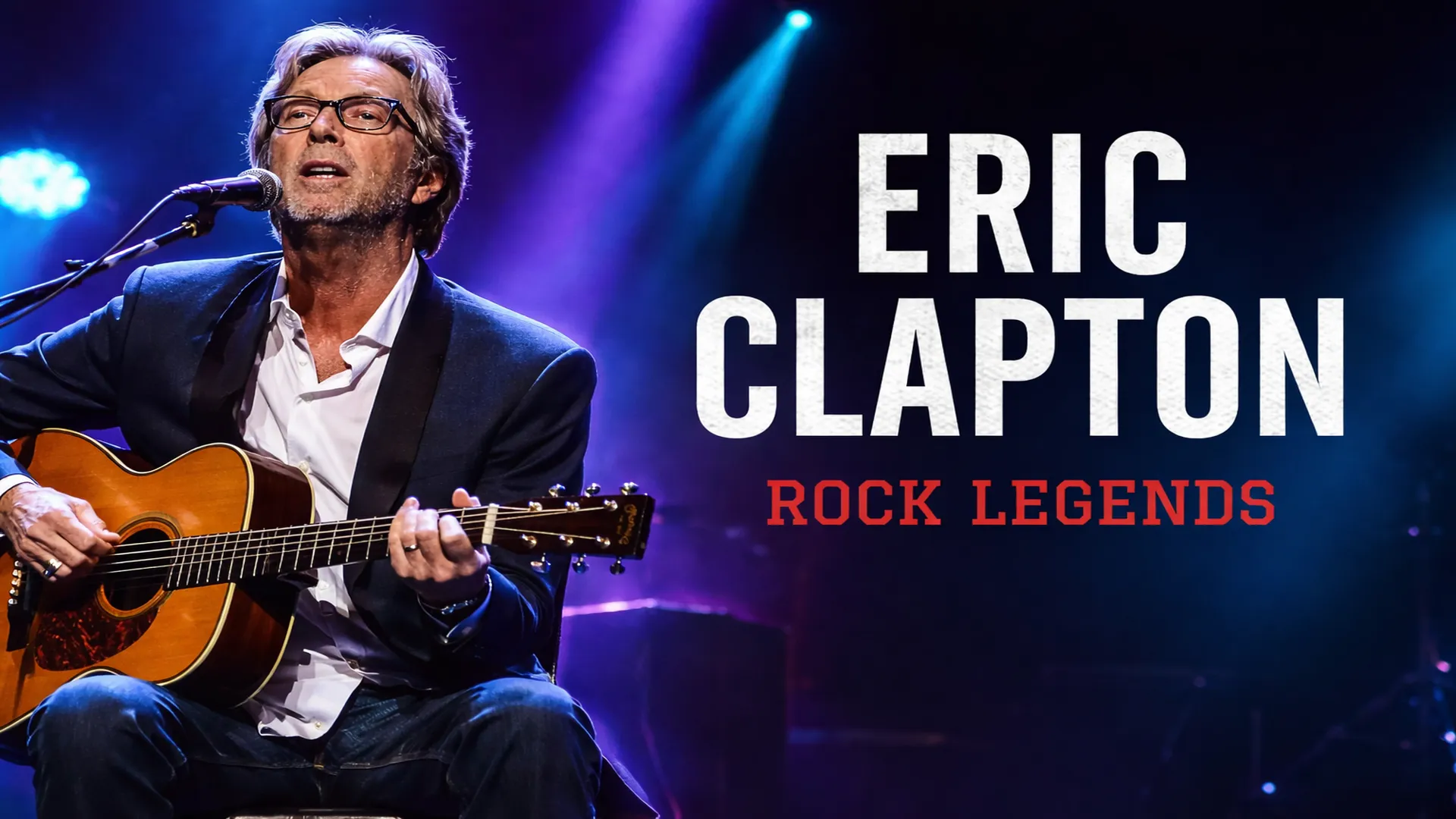 Rock Legends - Eric Clapton - poster