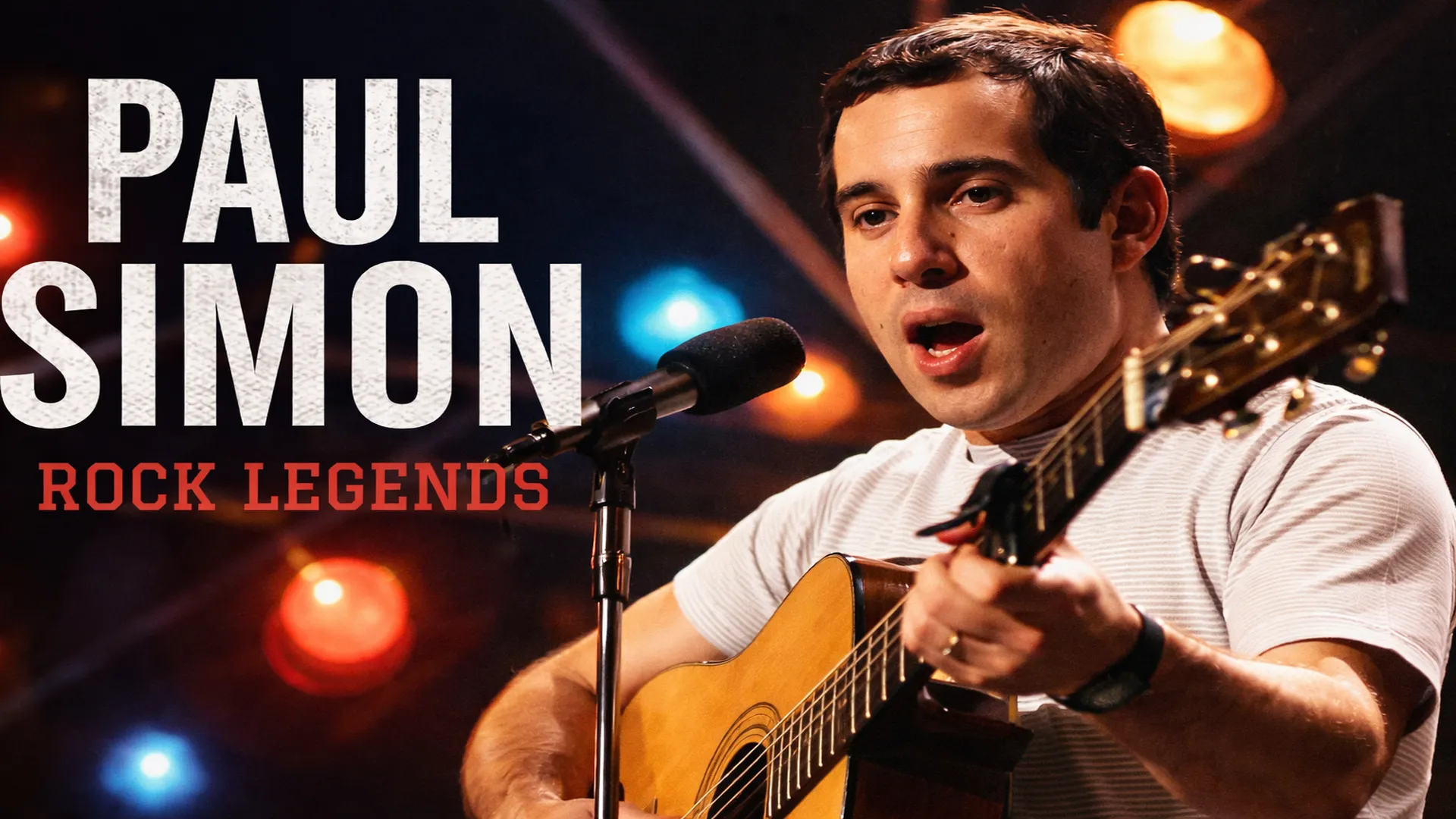 Paul Simon - Rock Legends - poster