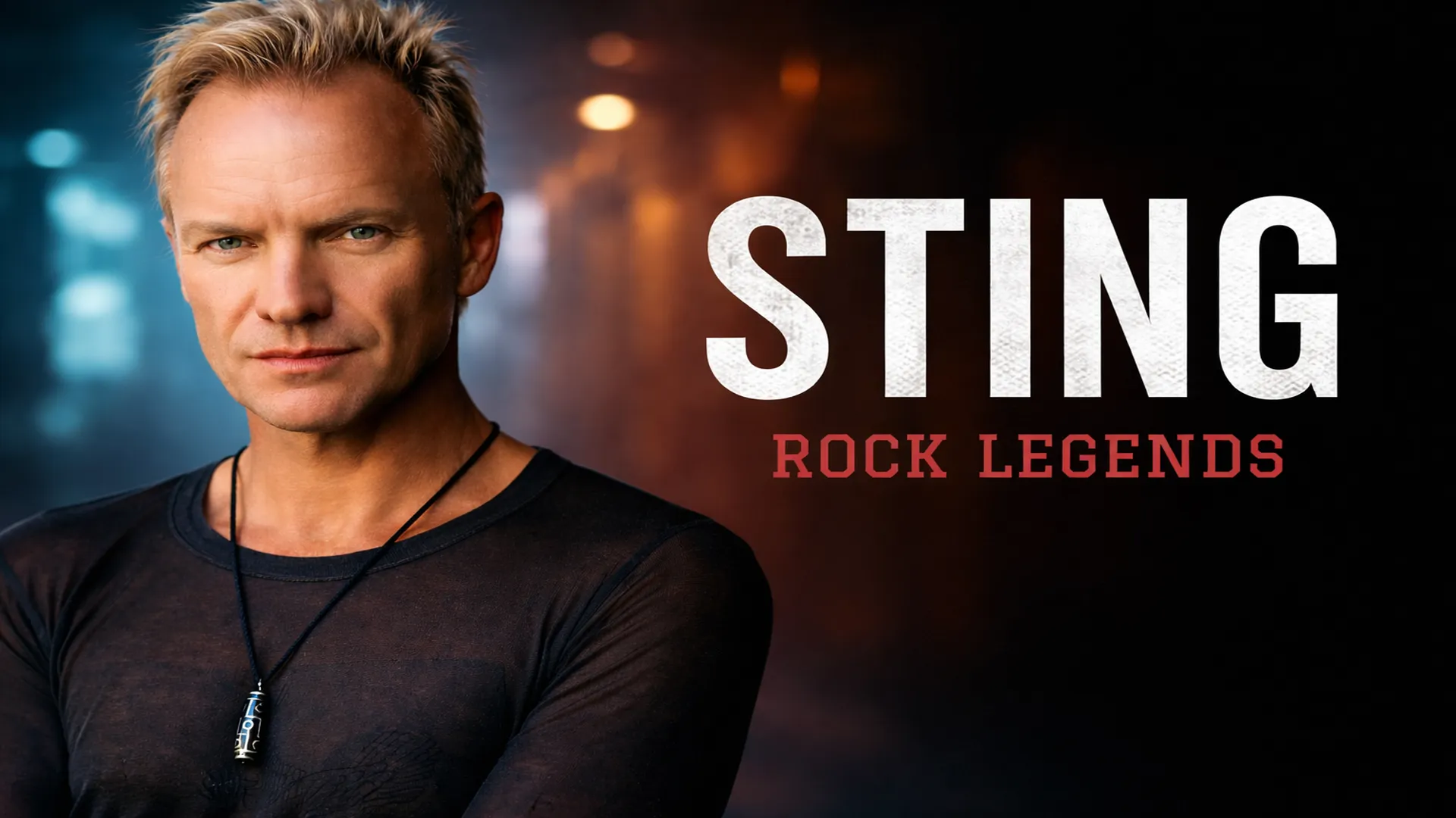 Rock Legends - Sting - poster