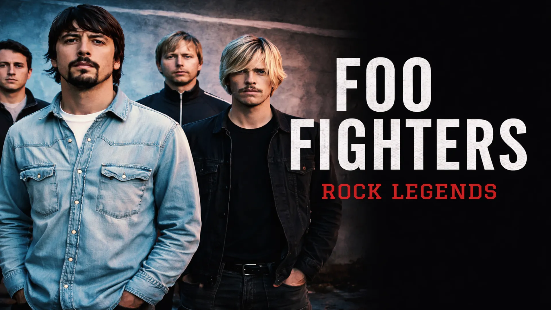 Foo Fighters - Rock Legends - poster