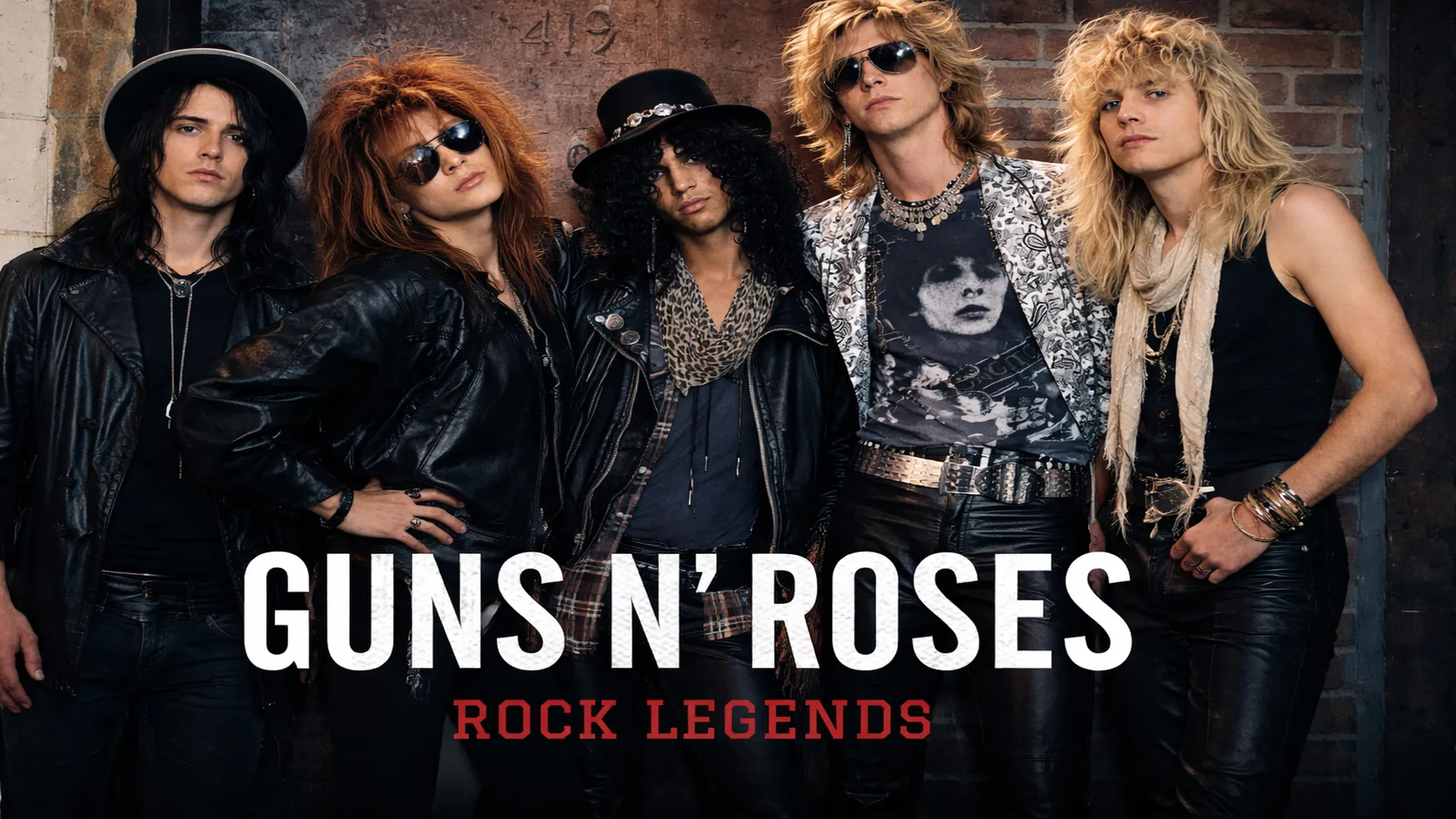 Guns 'N' Roses - Rock Legends - poster