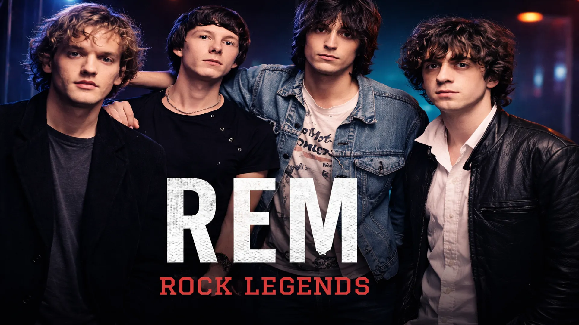 R.E.M. - Rock Legends - poster