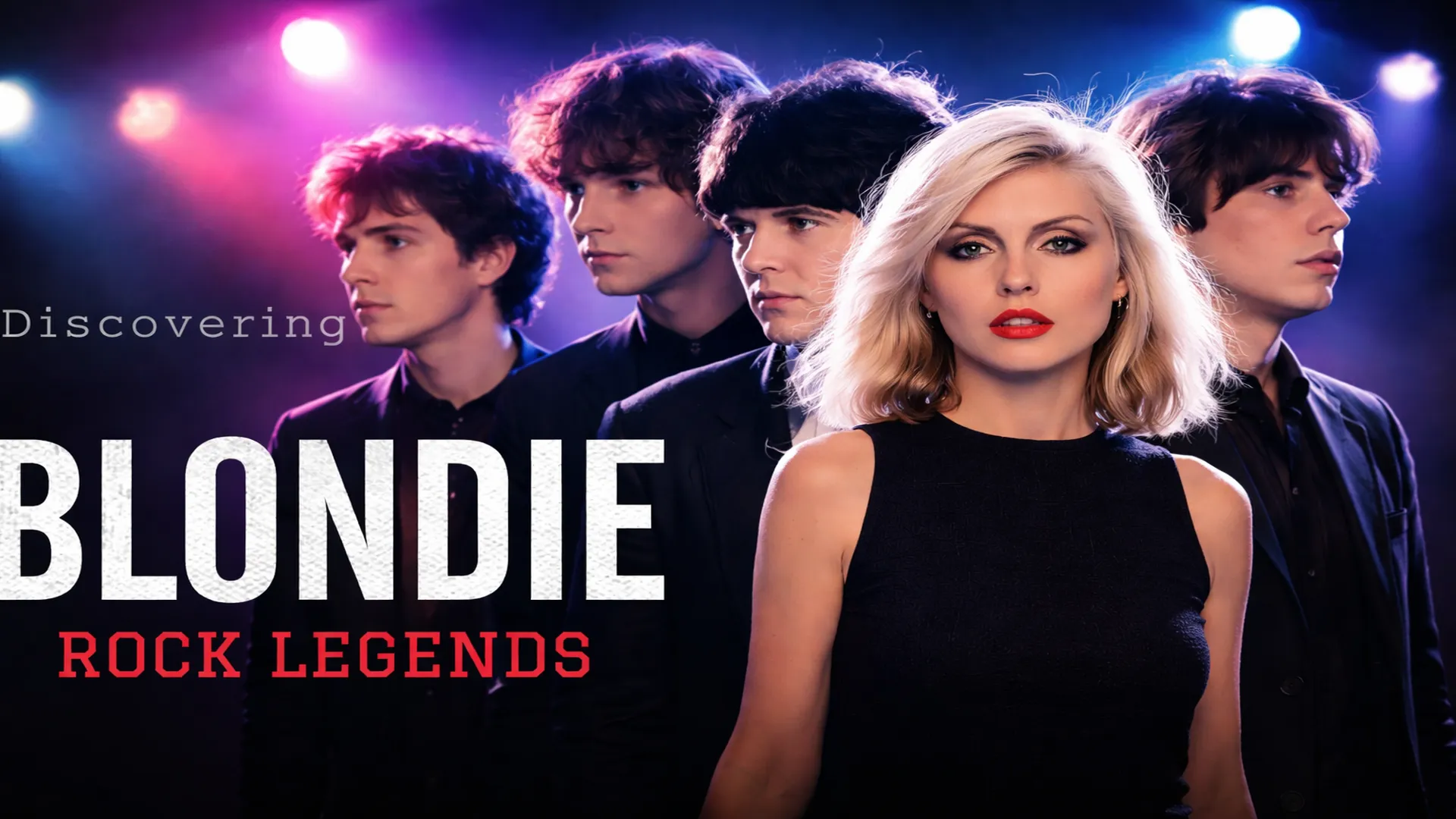 Blondie - Rock Legends - poster