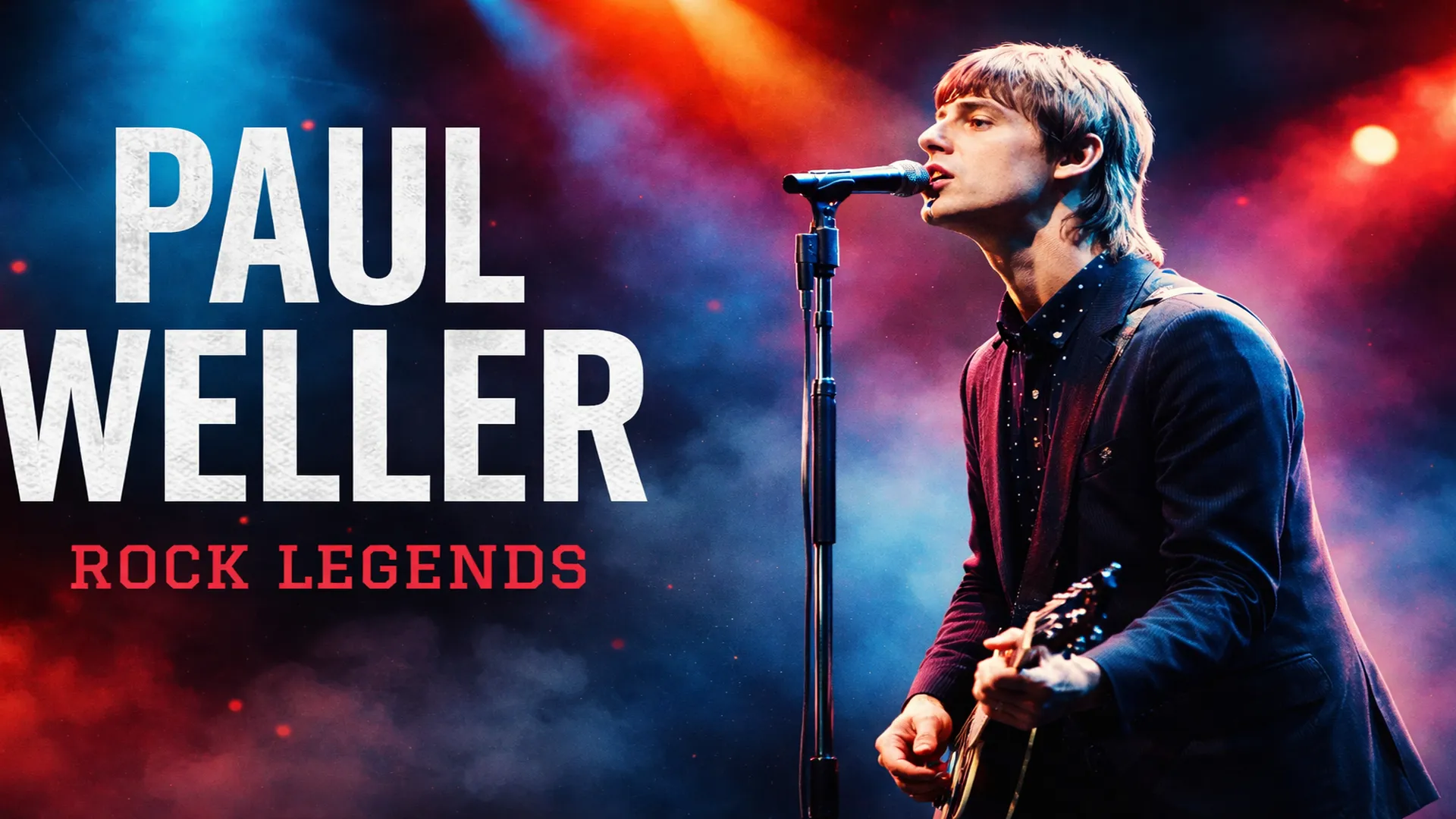 Paul Weller - Rock Legends - poster