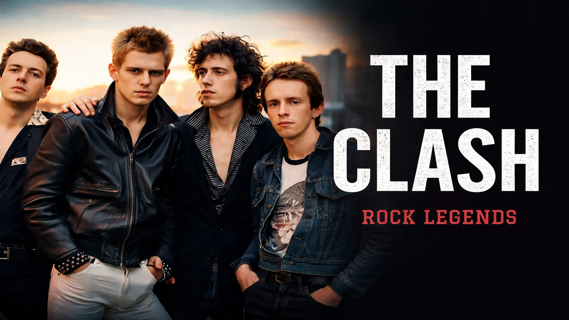 The Clash - Rock Legends - poster