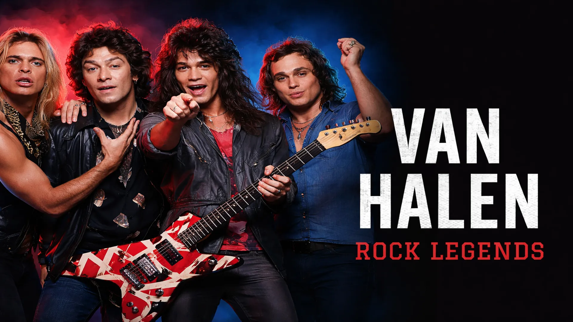 Rock Legends - Van Halen - poster