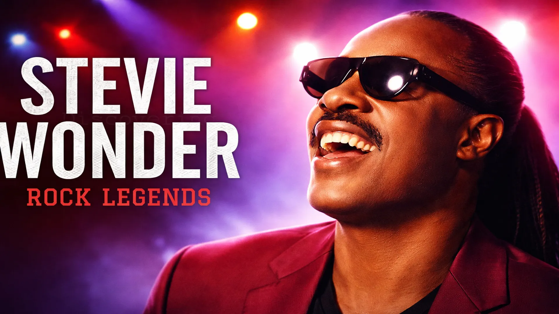 Stevie Wonder  - Rock Legends - poster