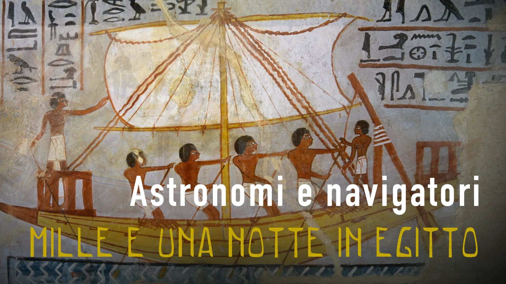 Mille e una notte in Egitto - Astronomi e navigatori - poster