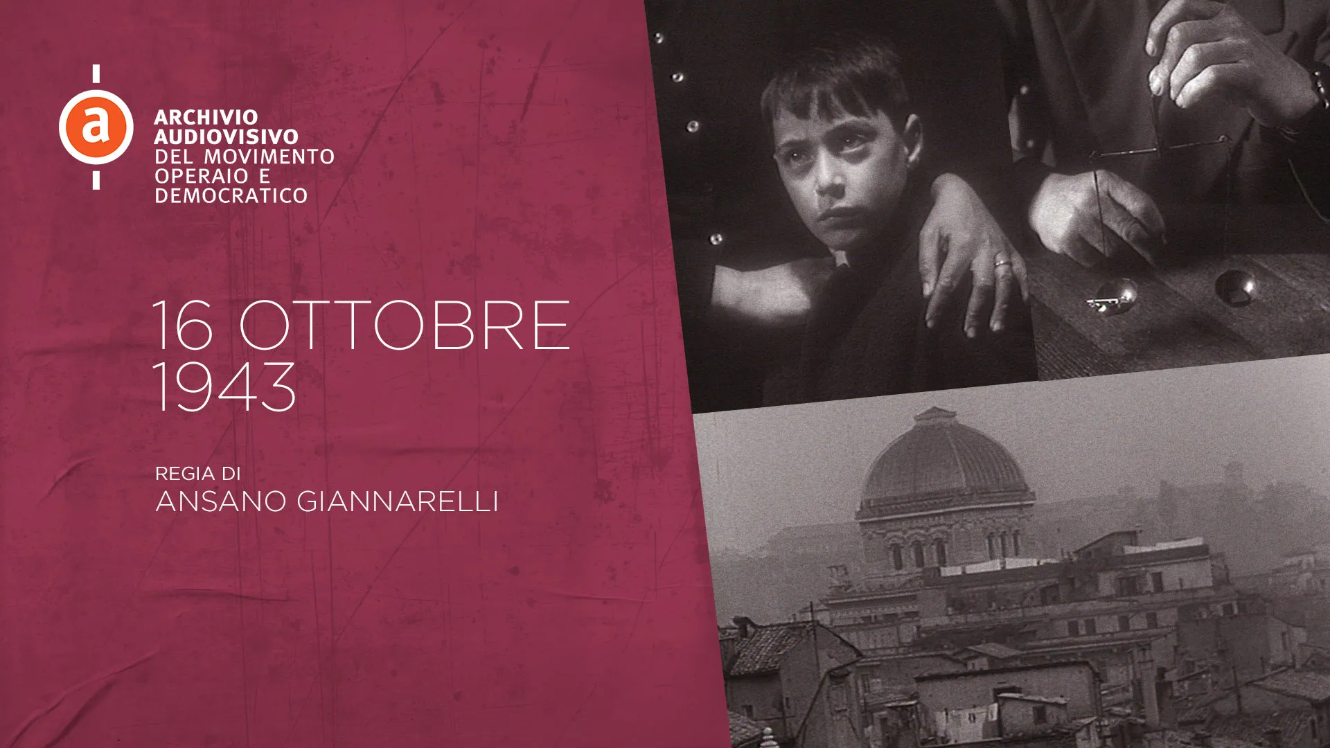 16 ottobre 1943 - poster