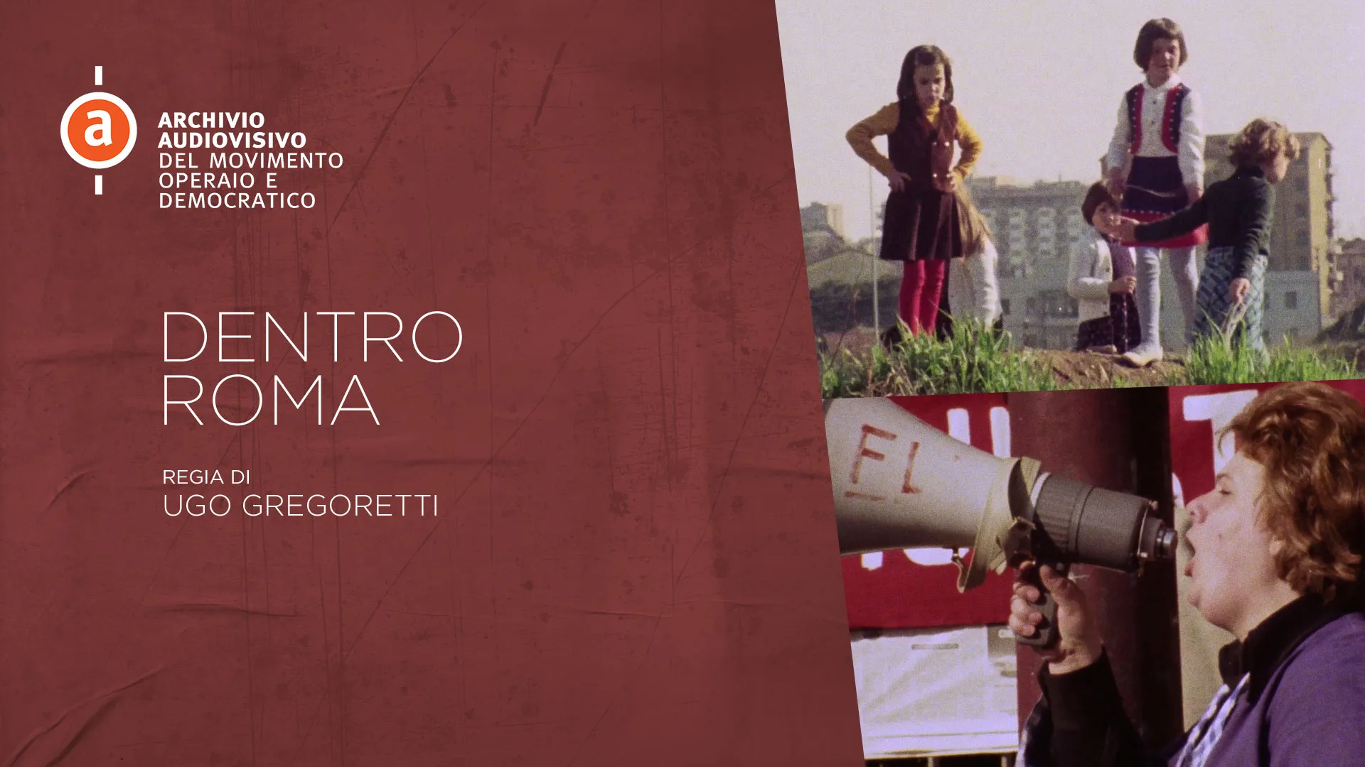 Dentro Roma - poster