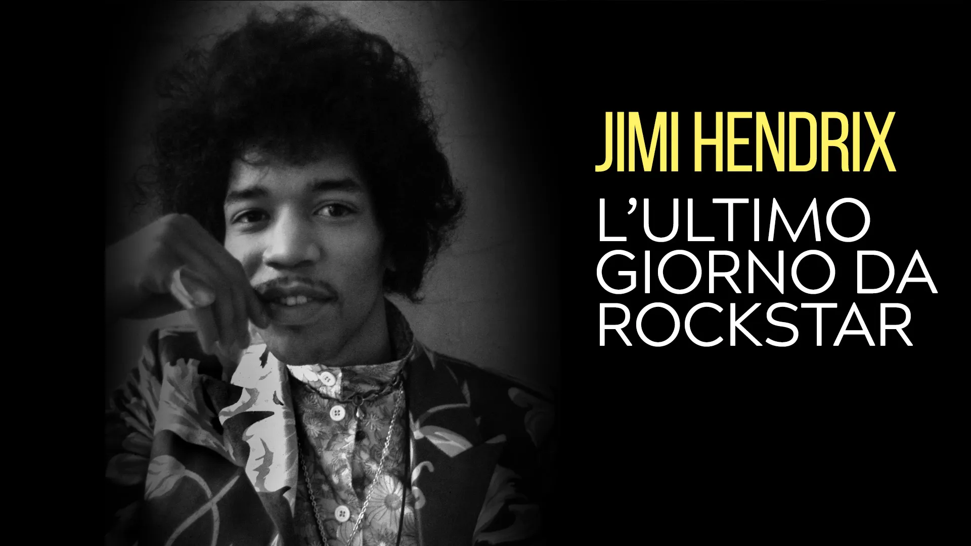 The Day the Rock Star Died  - Jimi Hendrix - poster