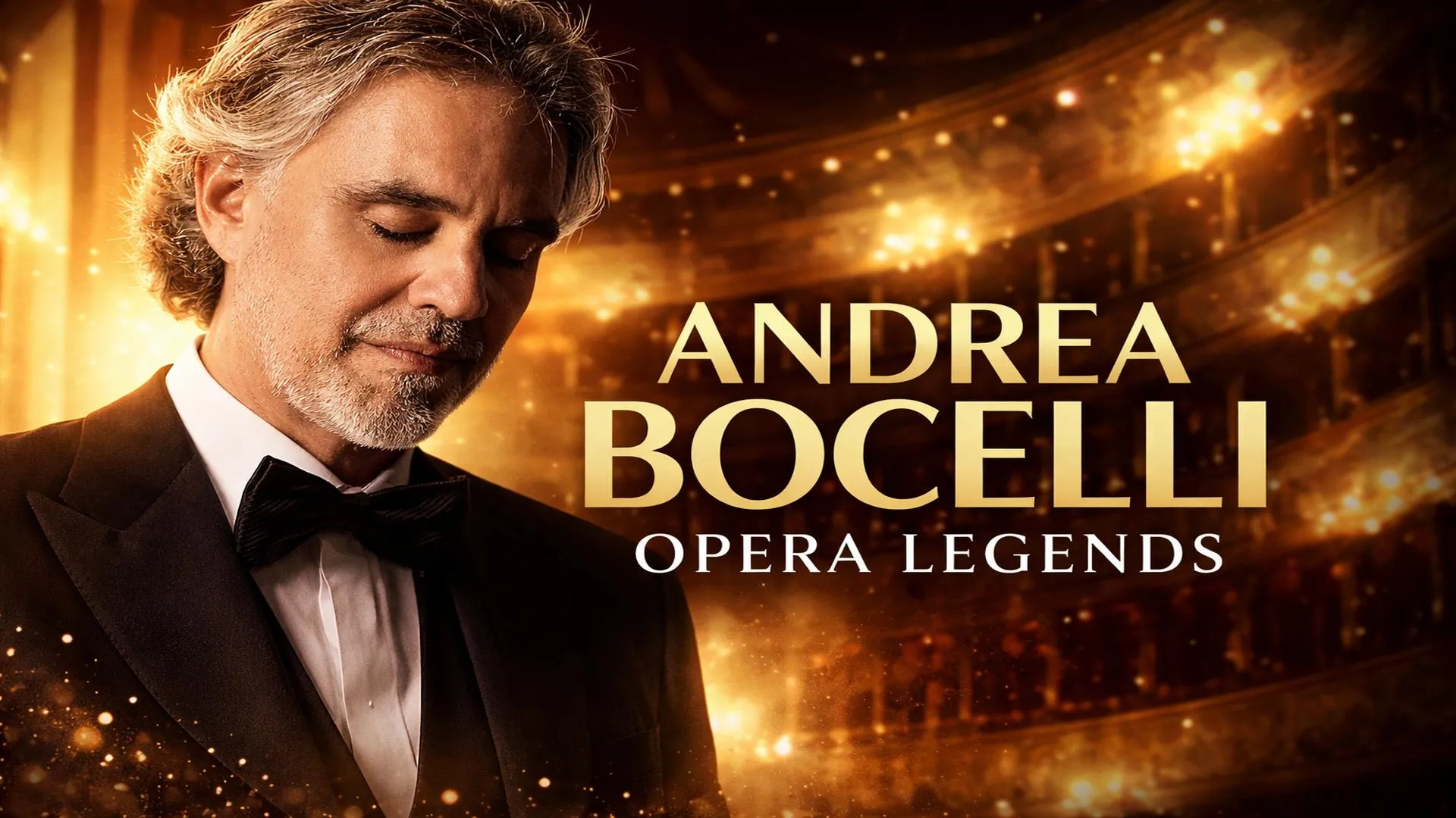 Andrea Bocelli - Opera Legends - poster