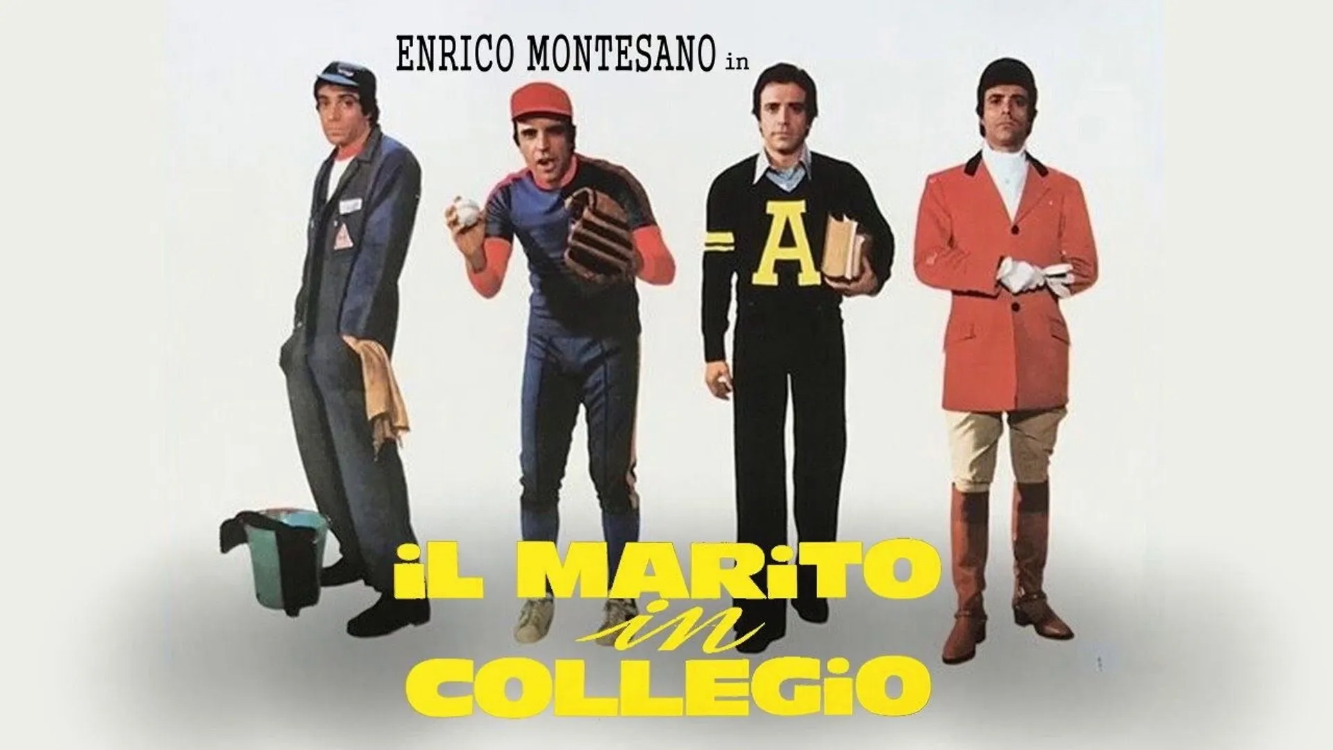 Il marito in collegio - poster