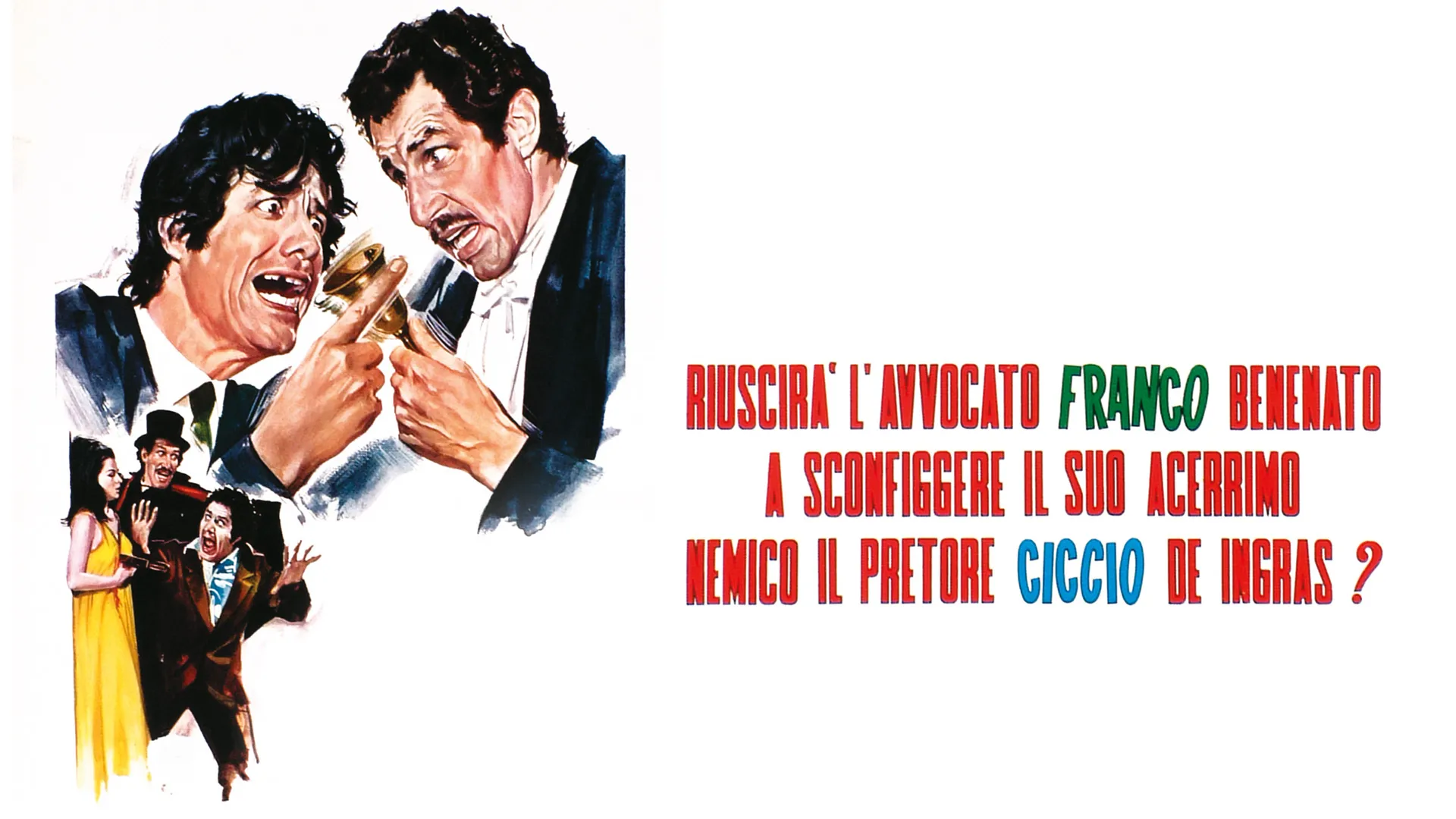 Riuscirà l'avvocato Franco Benenato a sconfiggere il suo acerrimo nemico il pretore Ciccio De Ingras? - poster