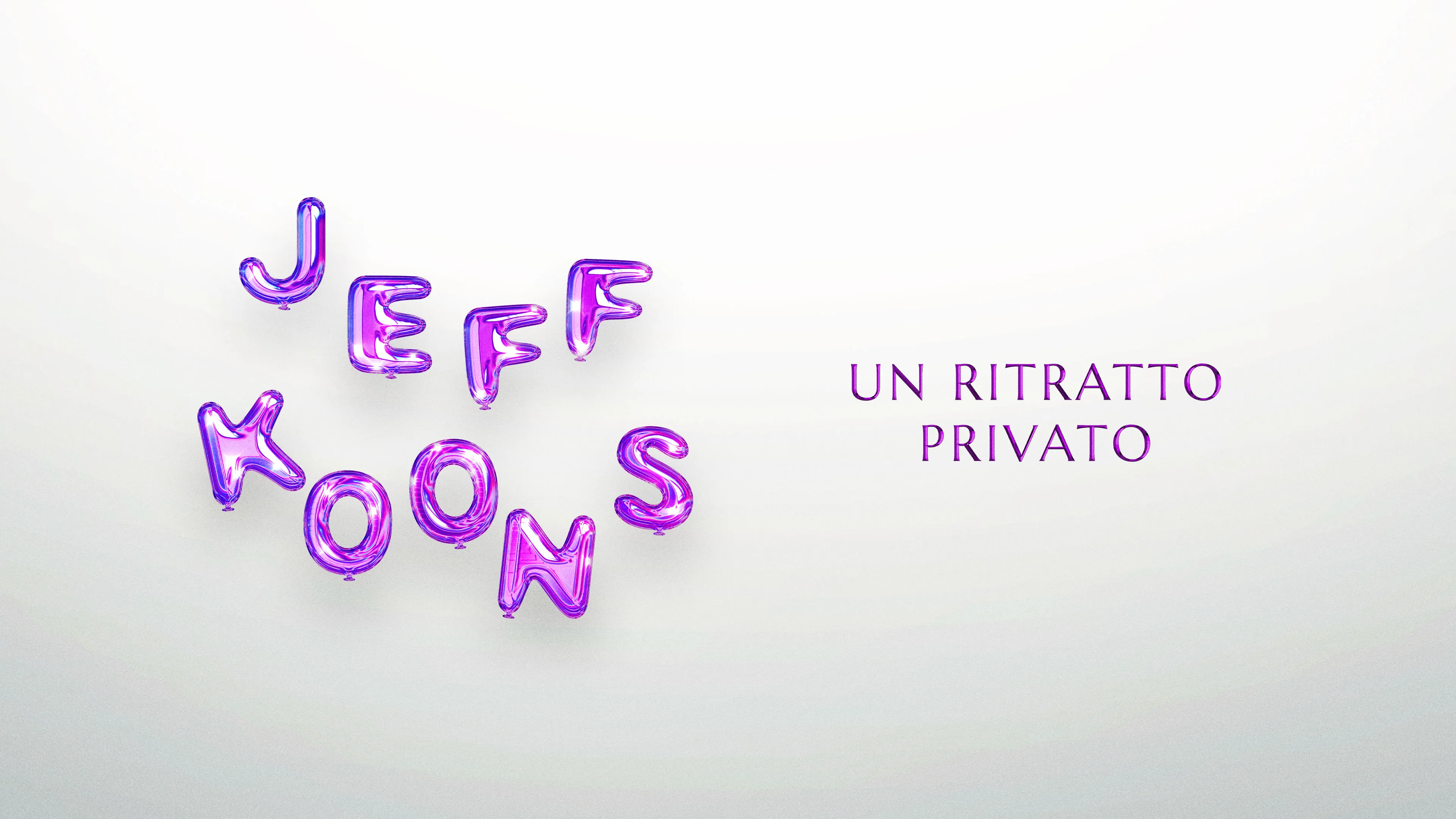 Jeff Koons. Un ritratto privato - poster