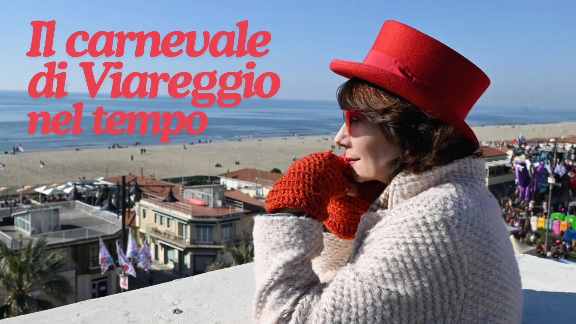 Il carnevale di viareggio nel tempo - poster