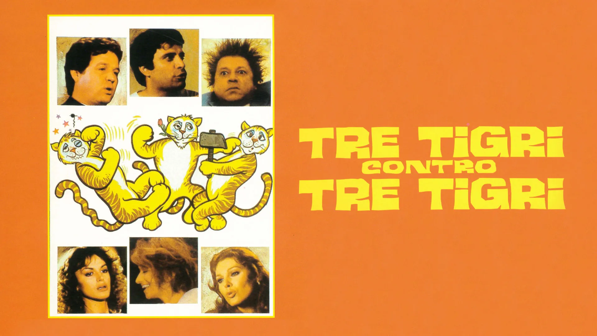 Tre tigri contro tre tigri - poster