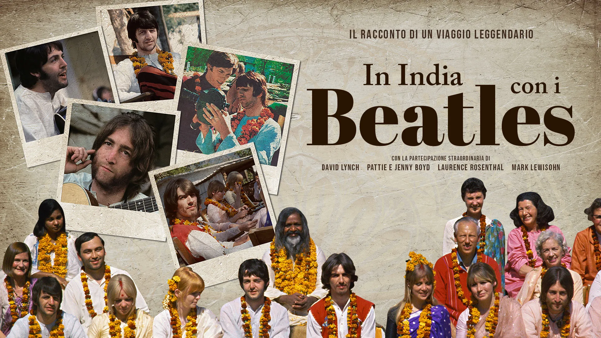 In India con i Beatles - poster